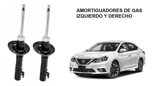 Amortiguadores Nissan Sentra 2015 2016 2017 Delt Par 777  