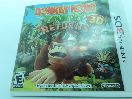Donkey Kong Country Returns 3d - Nintendo 3ds - 12x S/ Juros