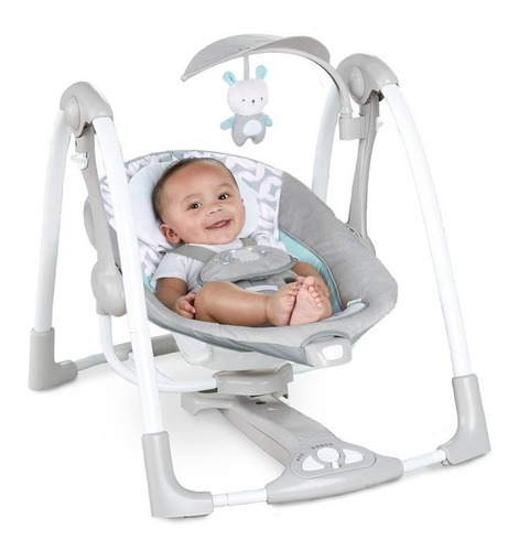Cadeira De Balanço Magnética Para Bebê Raylan Ingenuity