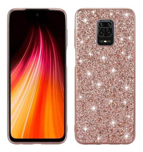 Funda Glitter Tpu Strass Para Xiaomi Redmi Note 9s Pro