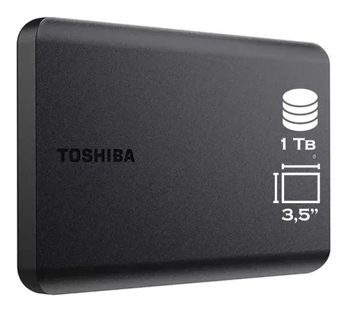 Hd Externo 1tb Portátil Toshiba Canvio Basics Gen 1 Usb 3.2