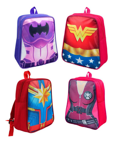 5 Mochilas Para Dulceros Fiestas Infantiles De Superheroes