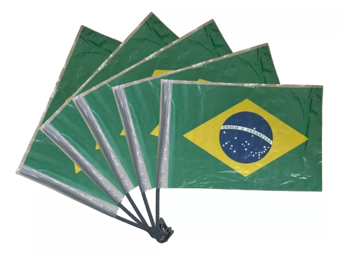 Segunda imagem para pesquisa de bandeira do brasil para carro
