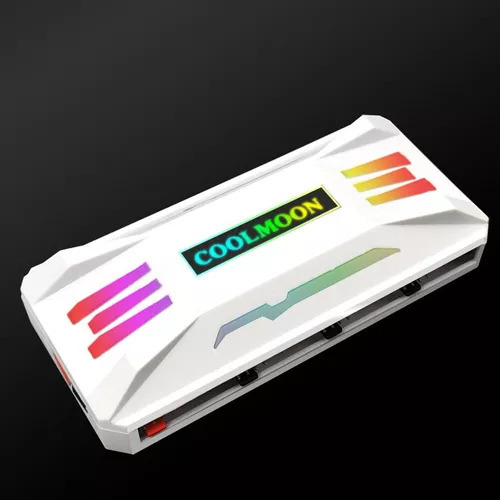Ventilador De Refrigeración Con Controlador Rgb 4 Pines Pwm