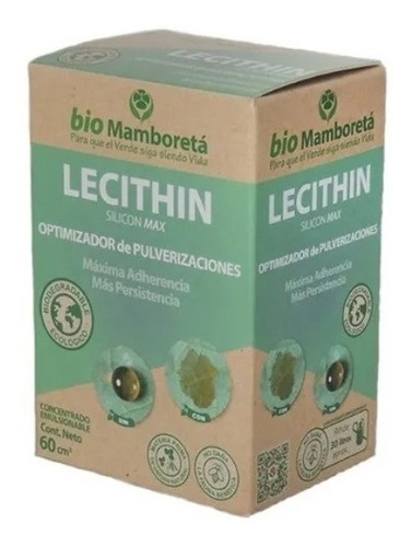 Mamboreta Lecithin Optimizador Organico De Insecticidas 60cc