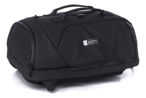 Mochila Y Bolso 2 En 1 Montana Dualbag - Porta Notebook Con Espacio Para Calzado O Ropa Mojada - Zb-908bk