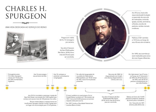 Imagem 8 de 9 de Biblia Charles Spurgeon De Estudos Nvt Letra Grande