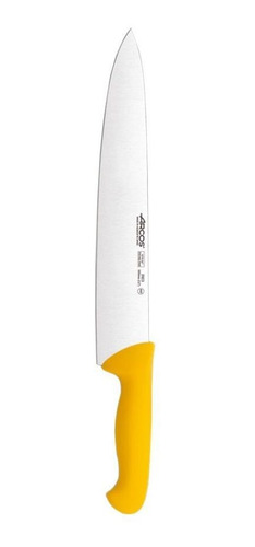 Cuchillo Arcos Cocinero 30 Cm 2900 Amarillo