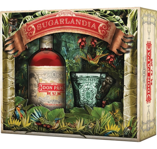 `ron Don Papa Sugarlandia Con Vaso Exclusivo Bostonmartin