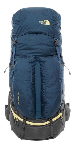 Mochila caminhada The North Face Fovero cor azul/cinza design shell 85L