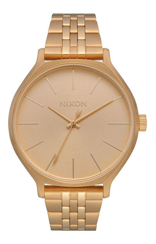 Reloj Nixon Hombre Dorado Time Teller Deluxe A922502