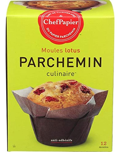 Paper Chef Parchment Cup Lotus 12 Count Pack De 6