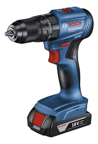 Taladro Percutor Bosch Gsb 185-li 18v Maletín 18v