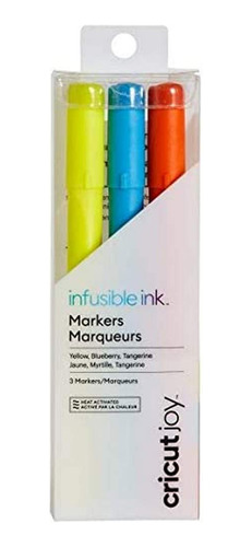 Cricut Joy - Marcadores De Tinta Infusible 1.0 (3) Amarillo,