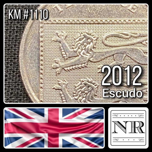 Inglaterra - 10 Pence - Año 2012 - Km #1110 - Escudo
