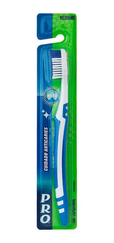 Imagen 2 de 5 de Cepillo Dental Oral B Pro Plus Cuidado Anticaries Medio 1 Un