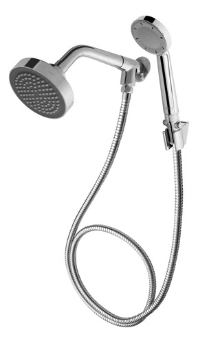 Chuveiro/ducha Fria Fame 4 C/desviador E Mangueira Cromada