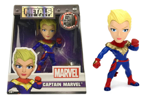 Figura Jada Toys Metals Marvel Captain Marvel 4 (Usado)