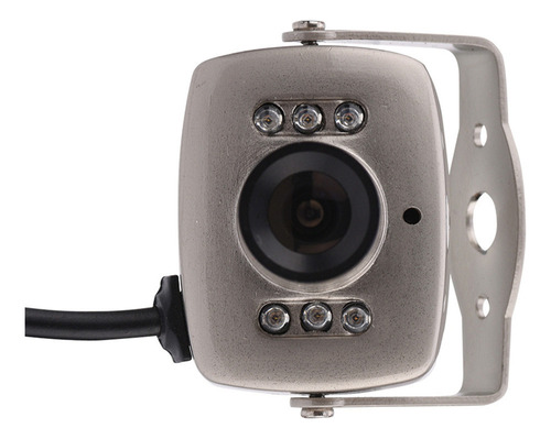 W Mini Cámara De Seguridad Cctv Cctv Con Cable De 6 Led,