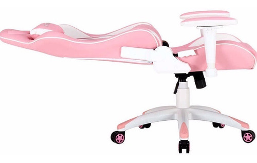 Imagen 3 de 4 de Silla Gamer Rosa !!!!! Ergonomica Reclinable Gaming Juegos
