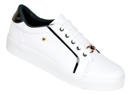 Tenis Moda Mujer Salvaje Tentación Blanco 00303414 Tacto Pie