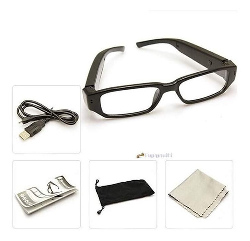 Lentes Cámara Espía Oculta Full Hd Indetectable Envio Gratis