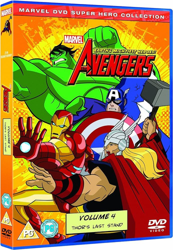 Abengers Vol 4 Pelicla Dvd Original Sellada Marvel