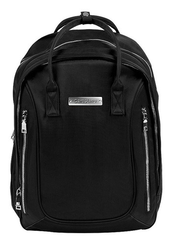 Mochila Maternal Carestino Paris Negro Completo