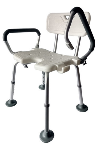 Silla Ducha C/descansa Brazos Abatibles Medimetrics Spd9041