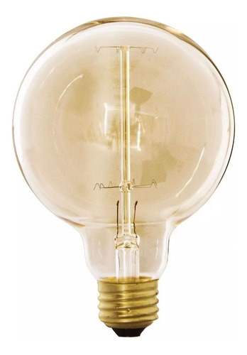 Lámpara Incandescente Vintage, 40w, Globo Volteck 47105 Color de la luz Amarillo