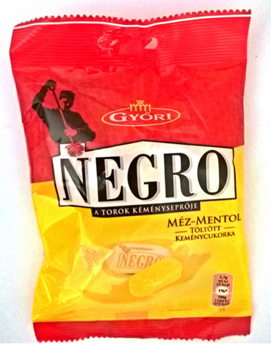 Barredora De Garganta De Caramelo Duro Con Sabor A Miel Negr