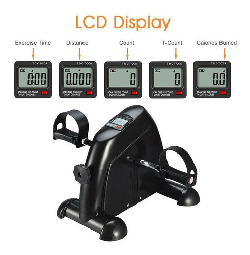 Bicicleta Ergometrica Fisioterapia Braços Pernas Monitor Dig