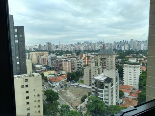 Imagem 2 de 10 de Sala Comercial De 31m², Vão Livre Com Ar Condicionado, Copa, 2 Banheiros, 1 Vaga - Jardim Paulista - Cf63029