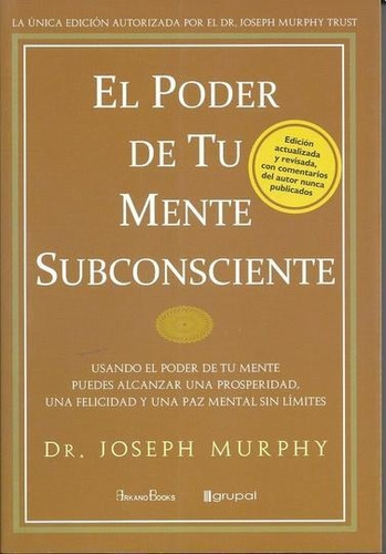 Libro Poder De Tu Mente Subconsciente, El  Coedicion  - Murp