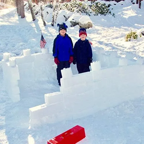 Kit De Construcción Flexible Flyer Snow Fort En Forma De Lad