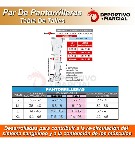 Pantorrilleras Sox Par Futbol Complemento Hockey Running Fit