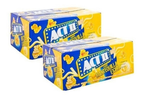 Crispetas Pop Corn Act Ii Microondas 64 Pk/85 G