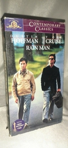 Antiguo Vhs  Rain Man En Inglés Dustin Hoffman Y  Tom Cruise