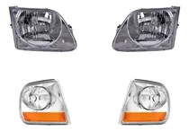 Comprar Paquete De 2 Faros Y 2 Cuartos P\u002F Ford F-150 2005\u002F2009 Depo