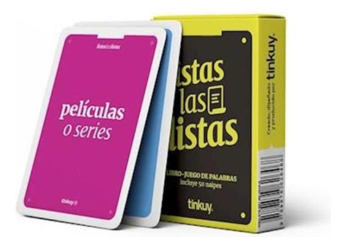 Listas Las Listas, De Vv.aa. Editorial Tinkuy, Tapa Blanda, Edición 1 En Español