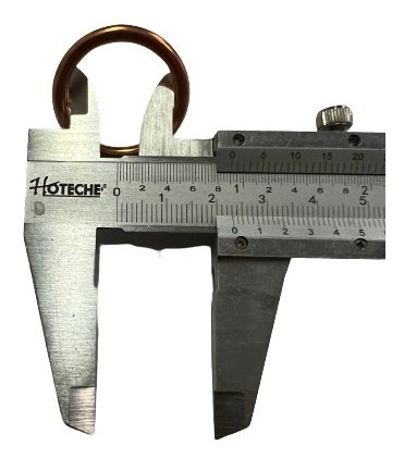 Imagen 3 de 3 de Empacadura Tubo De Escape De Moto Scooter/matrix Tipo Oring
