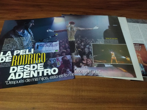 (p334) Rodrigo Bueno * Clippings Revista 4 Pgs * 2018