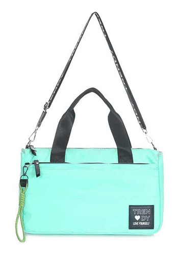 Cartera Bolso Trendy Urbana Mujer Nylon