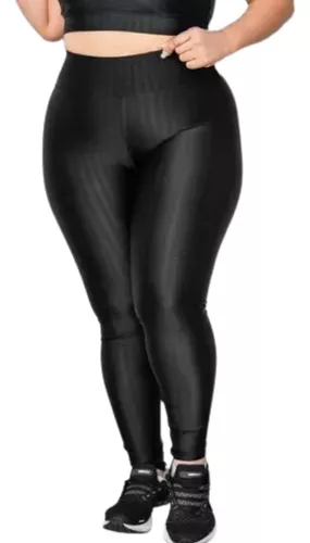 Calça Legging Texturizada 3D Empina Bumbum em Cirrê