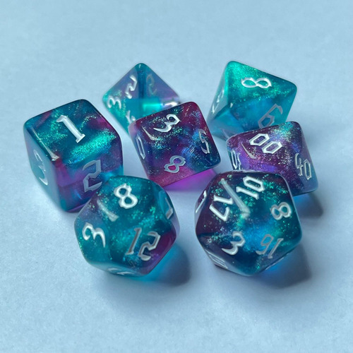 4 Dados Poliédricos Acrílicos D4 D6 N N N Multi N N Multi