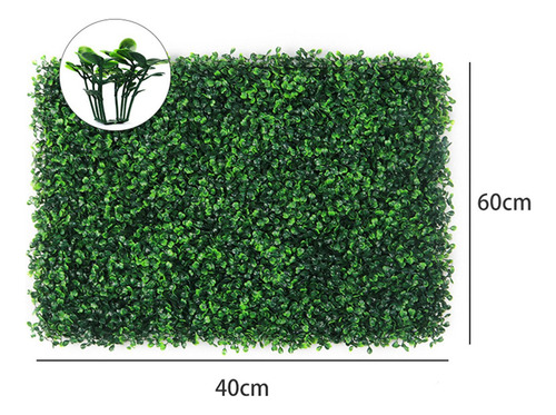 Hierba Artificial De La Hierba Decorativa 40cmx60cm Verde