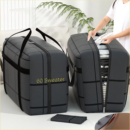 Bolsa De Almacenamiento Para Colchas De Ropa De Gran Capacid