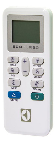 Controle Remoto Ar Condicionado Portatil Electrolux Ecoturbo