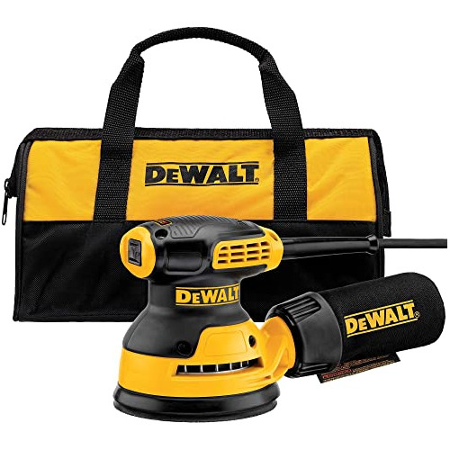 Kit De Lijadora Orbital Dewalt De 20 V Como Máximo, 5 Pulgad