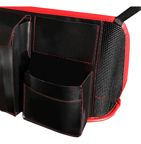 Universal Cars Pocket Bolso Titular Cuero Rojo 48x11x26cm